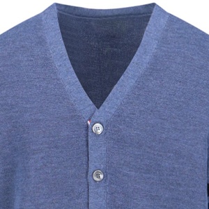 เสื้อสเวตเตอร์คาร์ดิแกนอะคริลิคใส่สบายสำหรับฤดูหนาว B2B เสื้อกันหนาวถักลายปักหลากสีสำหรับนักศึกษามหาวิทยาลัยมหาวิทยาลัย - Product Image 2