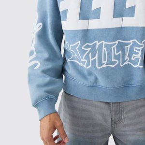 100% Cotton <b>Men's</b> Clothing Vintage <b>Black</b> Acid Wash Hoodies <b>Men</b> Oversized Hip Hop Sweatshirts Casual Pullover Hoodie - Product Image 6