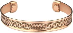 Bouton de manchette en cuivre martelé rustique pour les cadeaux de mariage, les fêtes, les anniversaires de fiançailles au prix le plus bas - Product Image 2