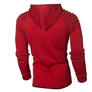 New Design <b>Top</b> Quality 100%Cotton Men's Clothing Hoodies Sweatshirts Streetwear Tracksuits Printing Hoodie For Men - Product Image 2