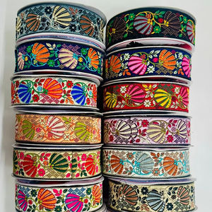 Tela de encaje bordado Jacquard de lujo de alta calidad, encaje estampado elegante para vestidos de novia, vestidos de noche, bolsos formales - Product Image 1