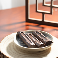 Barra de Chocolate Sólido Más Vendida, 80g, Origen Único, 58% Cacao, Amargo y Dulce, Certificado ISO, Hecho en Vietnam, Calidad Premium para Exportación