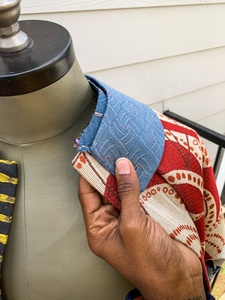 Chaqueta Bomber con Estampado de Corazones en Patchwork, Estilo Urbano, para Hombre y Mujer, Invierno, Holgada, Versátil, para Parejas - Product Image 3