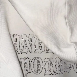 Custom Drop-shoulder Oversize Hoodies 100% Cotton Breathable Zipper Pullover Premium Stone Printed Hoodies for Woman - Product Image 4