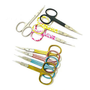 Ciseaux à cuticules à bords incurvés super pointus en acier inoxydable manucure pédicure outils dissolvant de peau morte ciseaux à ongles à cuticules - Product Image 1