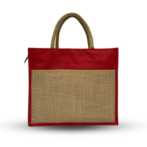 Bolsas de yute promocionales ecológicas con asas de cuerda para eventos corporativos Impresión de logotipo personalizado MOQ 50 piezas al por mayor a granel - Product Image 3