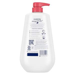 Gel Douche Hydratant et Rafraîchissant à la Grenade et à l'Hibiscus avec Pompe, Peau Douce comme une Lotion 24h, Format Voyage 30.6 Oz - Product Image 2