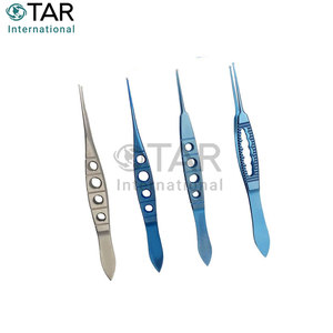 Pinzas Fechtner para Conjunctiva, Puntas de Anillo, Instrumentos Médicos Oftálmicos, CE, Procedimientos Quirúrgicos de Conjunctiva - Product Image 2