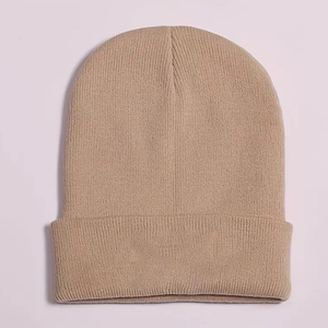 Gorros de Invierno de Diseño de Lujo con Logotipo Personalizado de Alta Calidad, Novedad de 2026, Venta al por Mayor, Gorros de Acrílico Estampados Lisos de Jacquard - Product Image 3