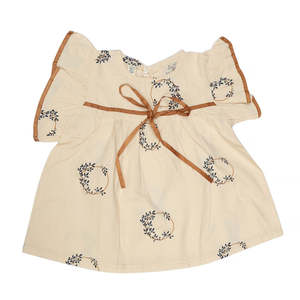 Vestido para Bebé Recién Nacido - Color Canela - Product Image 1
