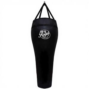 Sac de frappe de type sac de sable personnalisé avec logo imprimé, directement de l'usine, pour entraînement de boxe et MMA, en cuir PU et PVC de qualité supérieure - Product Image 1