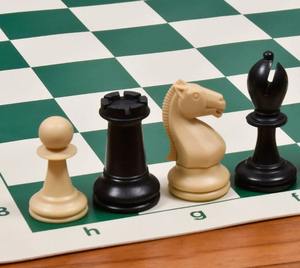 Jeu d'échecs en plastique de la série Classic Player, pièces d'échecs de 3,8 pouces, prix abordable - Product Image 5