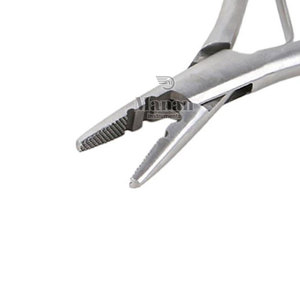 Pince à extensions capillaires en acier inoxydable durable pour extensions à la kératine, à la colle et à micro-perles, usage professionnel en salon - Product Image 5