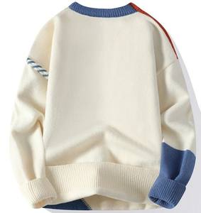 Suéter de punto informal para hombre con fondo suelto Otoño Invierno recién llegado gran oferta transfronteriza - Product Image 4