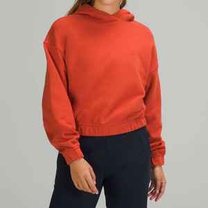 Sudadera con Capucha Deportiva para Mujer, Negra, Personalizada al por Mayor, Otoño, Antiarrugas, Transpirable, 100% Algodón, Alta Calidad - Product Image 5