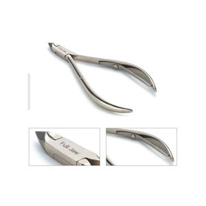 Venta superior de la mejor calidad de acero inoxidable de boca recta pinzas y cortadores de uñas para uñas Podología pinzas de uñas - Product Image 6