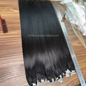 Mejores ventas Color natural Mejor descuento Hueso recto en diferentes longitudes Precio al por mayor Mejor calidad Cabello humano vietnamita - Product Image 2