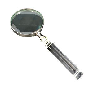 Diseño atractivo Lupa de la mejor calidad Lupa de latón Acabado cromado con mango Acrílico - Product Image 3