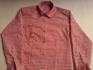 Chemise traditionnelle allemande bavaroise décontractée pour hommes pour Oktoberfest à manches longues en coton respirant style High Street pour le printemps - Product Image 3