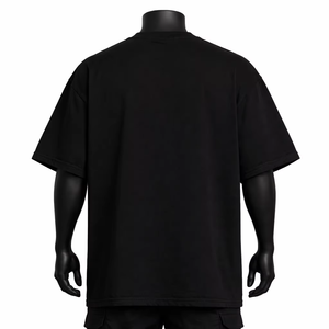 Men's <b>Black</b> <b>T</b>-<b>Shirt</b> Skeleton Basketball Dunk Design Short Sleeve O-Neck Oversized Fit Casual Eco-Friendly Long Jersey Fabric - Product Image 3