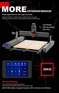 450 CNC Router Machine 4545 Graveur de bureau pour bois PVC MDF Bambou-Utilisé avec le système de contrôle NC Studio - Product Image 6