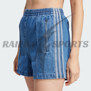 Shorts de Mezclilla para Mujer, Cintura Alta, Personalizados OEM 2026, Calidad Premium, Ecológicos, Secado Rápido, Transpirables, con Cinturón, Todas las Tallas y Colores, MOQ Bajo - Product Image 6