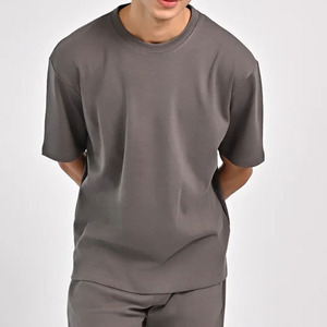 Camiseta de algodón 100% de alta calidad para hombre, camisetas de algodón con cuello redondo de corte regular, camiseta de moda de verano 2025 - Product Image 1