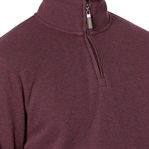 <b>Men</b> <b>Sweatshirt</b> Top Quality Winter Custom <b>Men</b> Custom Embroidery Plain Cotton Blended Outdoor Fleece <b>Sweatshirts</b> Half Zip - Product Image 6