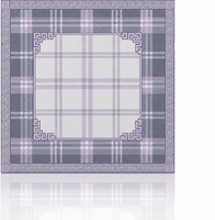 Tapis de table de Mahjong gris et violet à motif quadrillé, housse de table de jeu pour la maison et les clubs, taille personnalisée, commandes en gros