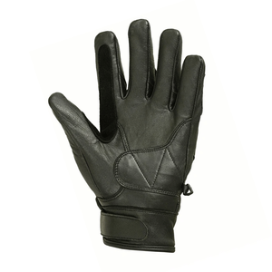 Unisex New Motorcycle Auto Racing Winter Gloves Custom Team Name Genuine Leather Motorbike & Bike Riding Wear Black Color - Product Image 6