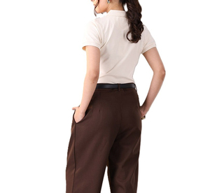 2025 qualité supérieure nouveau polo pour femmes à la mode fabriqué avec le meilleur matériau vêtements de fitness femmes polo pas cher prix OEM - Product Image 4