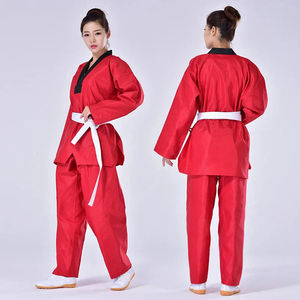 Ropa deportiva para adultos, uniforme de Taek Wondo de alta calidad, ropa de lucha de artes marciales transpirable, uniforme de Taekwondo con impresión de logotipo personalizado - Product Image 5