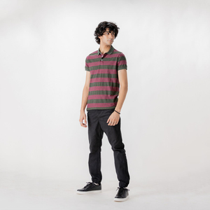 Vente chaude hommes pour polos 100% coton séchage rapide et confortable grande taille motif solide vente à bas prix - Product Image 6