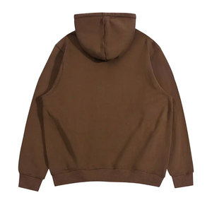 2023 haute qualité en gros personnalisé 100% coton lourd goutte épaule bas prix sweats à capuche respirant - Product Image 3