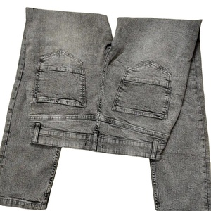 เครื่องแต่งกายส่วนเกินกางเกงยีนส์ผู้ชายราคาต่ําสุด Overstock แบรนด์กางเกงยีนส์กางเกงยีนส์ทรงตรงผอมกางเกงยีนส์จากบังคลาเทศ - Product Image 4