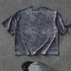 เสื้อยืดผู้ชายทรงบ็อกซี่ คอโอ ผ้าฝ้าย 100% คุณภาพสูง ระบายอากาศได้ดี แห้งเร็ว เป็นมิตรกับสิ่งแวดล้อม รับสกรีนโลโก้ จากผู้ผลิตชั้นนำ - Product Image 3