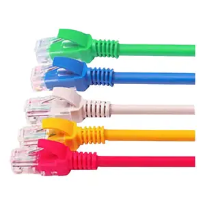 중국 하이 퀄리티 원형/평면 Cat5E Cat6 Rj45 점퍼 이더넷 통신 SFTP 케이블