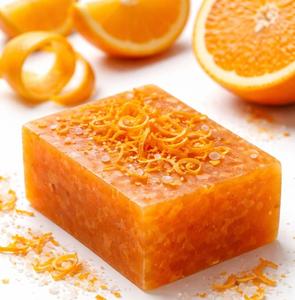 OEM Organic Orange Zest Handmade Bathing <b>Soap</b> Bar Citrus <b>Soap</b> for Gentle Cleansing & Daily Face & Body Care Bulk Wholesale - Product Image 1