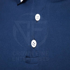 100% algodón de manga corta de secado rápido tejido de punto de alta calidad diseño personalizado patrón sólido para Hombres Nuevo estilo para Polo - Product Image 5