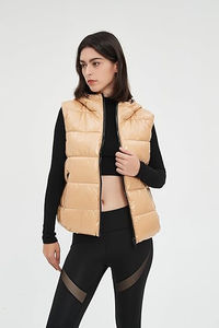 Chaleco acolchado sin mangas brillante personalizado para hombre, chaqueta de invierno, ropa de abrigo informal transpirable, fabricante exportador - Product Image 3