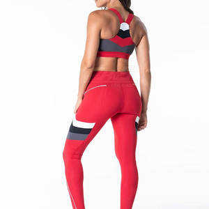 Confortable facile à porter ensemble de yoga de gymnastique dames grande taille léger 100% coton 6 pièces solide respirant élastique taille fermeture basse - Product Image 2