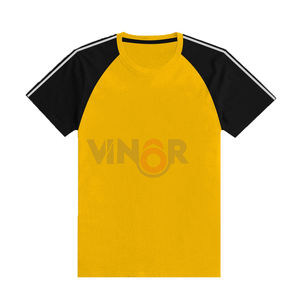 Camiseta básica de peso pesado de algodón 100% para hombre, camiseta de manga corta de ajuste Regular con logotipo personalizado, ropa de calle transpirable, sólida antiarrugas - Product Image 3