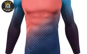 New Arrival Sublimation Printing <b>Rash</b> <b>Guard</b> Best High Quality <b>Rash</b> <b>Guard</b> For Men Breathable <b>Rash</b> <b>Guard</b> - Product Image 6