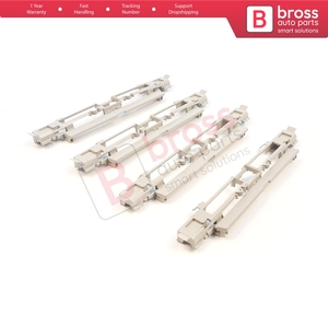 BSR545-1 4 Pieces Roof Rail Trim Strip Carrier Cover Rack <b>Plug</b> Lid Beige for Astra H 2004-2014 Zafira B 2005-2015 - Product Image 4