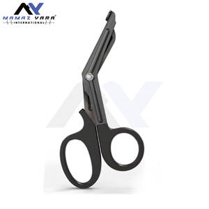 Ciseaux de traumatologie en acier inoxydable de qualité supérieure, ciseaux de pansement pour les soins infirmiers et les premiers secours, ciseaux utilitaires EMT - Product Image 4