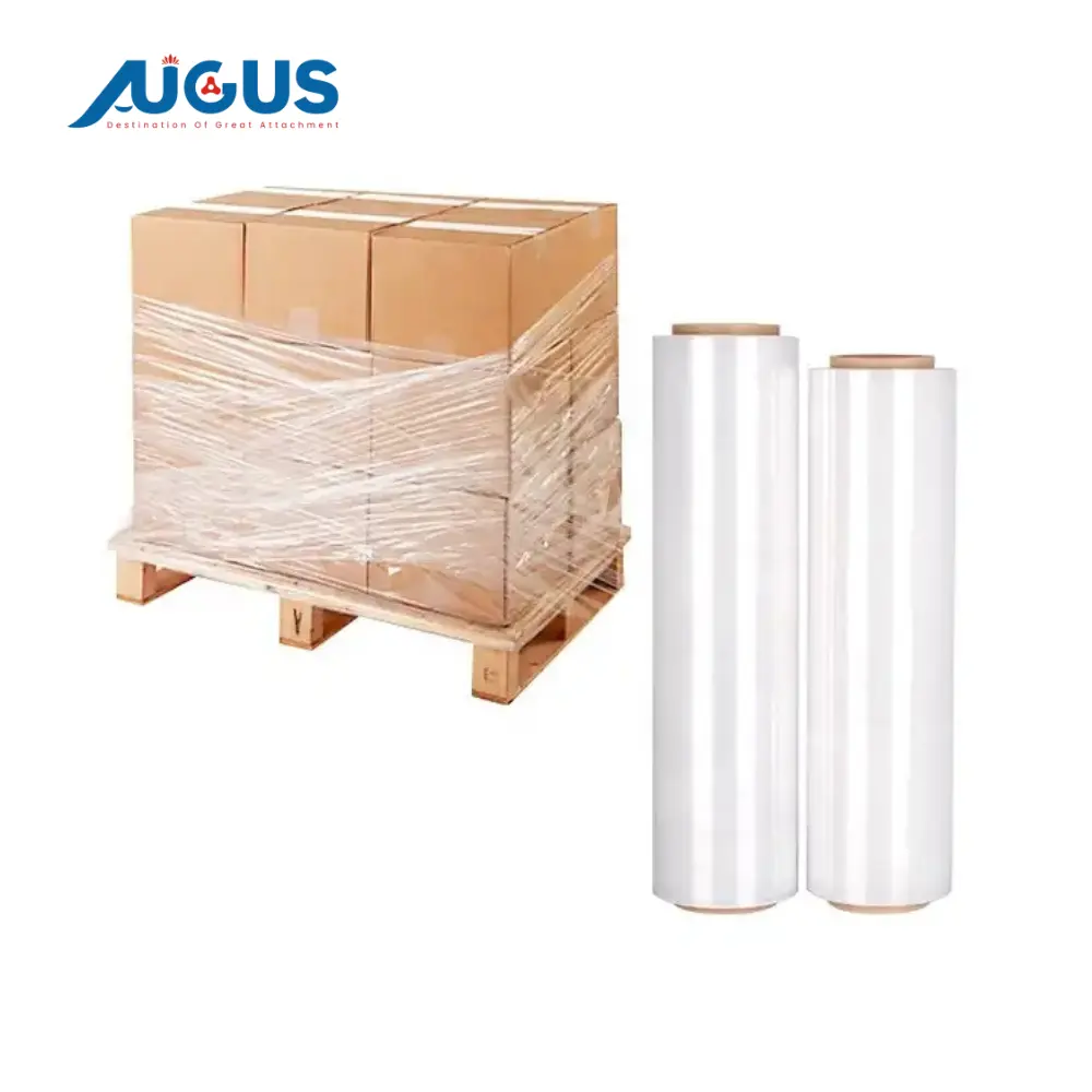 Nhà Cung Cấp Bán Buôn Pallet Bọc Băng Jumbo Cuộn Chất Lượng Cao Augus Không Thấm Nước Chiều Dài 10M-60M Không Có Bong Bóng Bao Bì Việt Nam