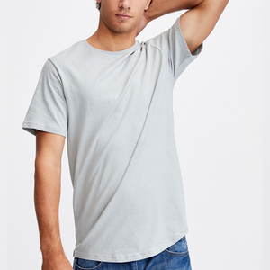 Unisex 100% algodón pesado cuello redondo Camisetas básicas Ringer camisetas logotipo personalizado de alta calidad liso Formal básico de punto sólido - Product Image 5