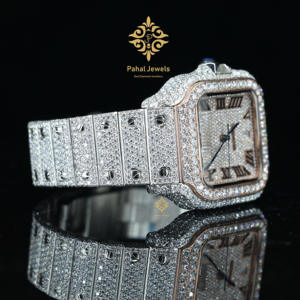 นาฬิกาข้อมือผู้ชายรุ่นลิมิเต็ดอิดิชั่นปี 2026 - ตัวเรือนทรงเหลี่ยม ควอตซ์ กระจกแซฟไฟร์ พร้อมสายสแตนเลสสตีลแบบเหรียญเรืองแสง สไตล์แฟชั่นฮิปฮอป - Product Image 5