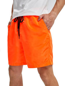 Shorts de sport personnalisés de haute qualité pour hommes 2026 – Taille mi-haute, longueur genou, séchage rapide, en nylon avec poche zippée - Product Image 2