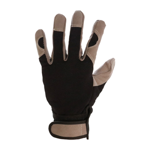 ถุงมือนิรภัยแบบยืดหยุ่นนิ้วเสริมแรงแผ่นดูดซับแรงกระแทกและดีไซน์ตามหลักสรีรศาสตร์ผลิตในปากีสถาน - Product Image 3